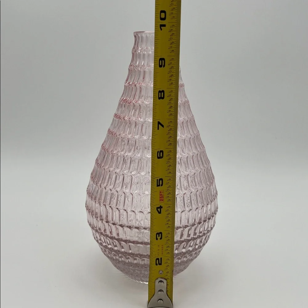 Xouvy Jane Modern Amethyst Glass Vase Ornaments Living Room Flower Home